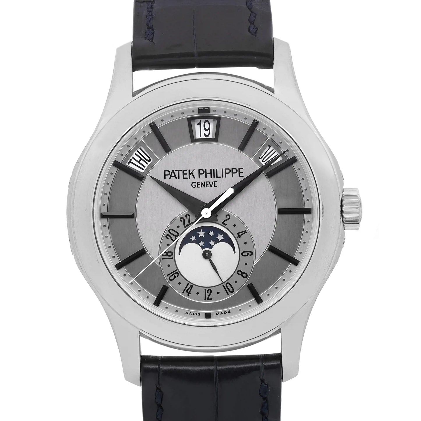 Patek Philippe Complications Annual Calendar 18K White Gold Watch