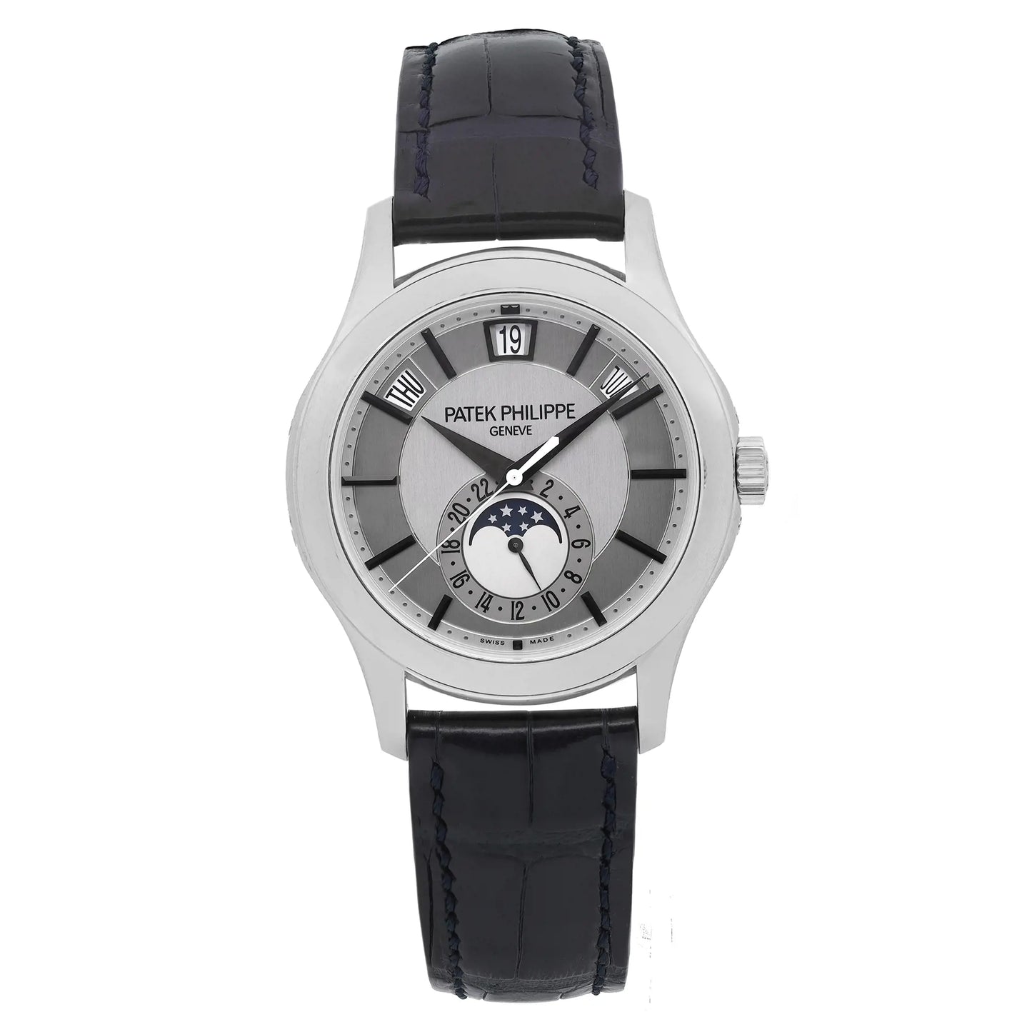 Patek Philippe Complications Annual Calendar 18K White Gold Watch