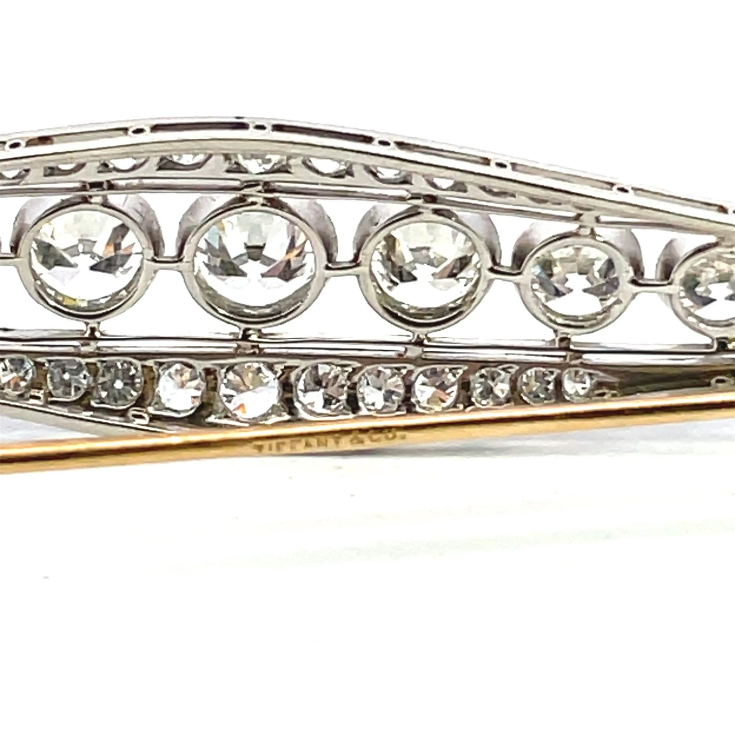 Tiffany Art Deco Diamond Brooch