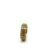 Alex Sepkus: Carved Diamond 18K Yellow Gold Band