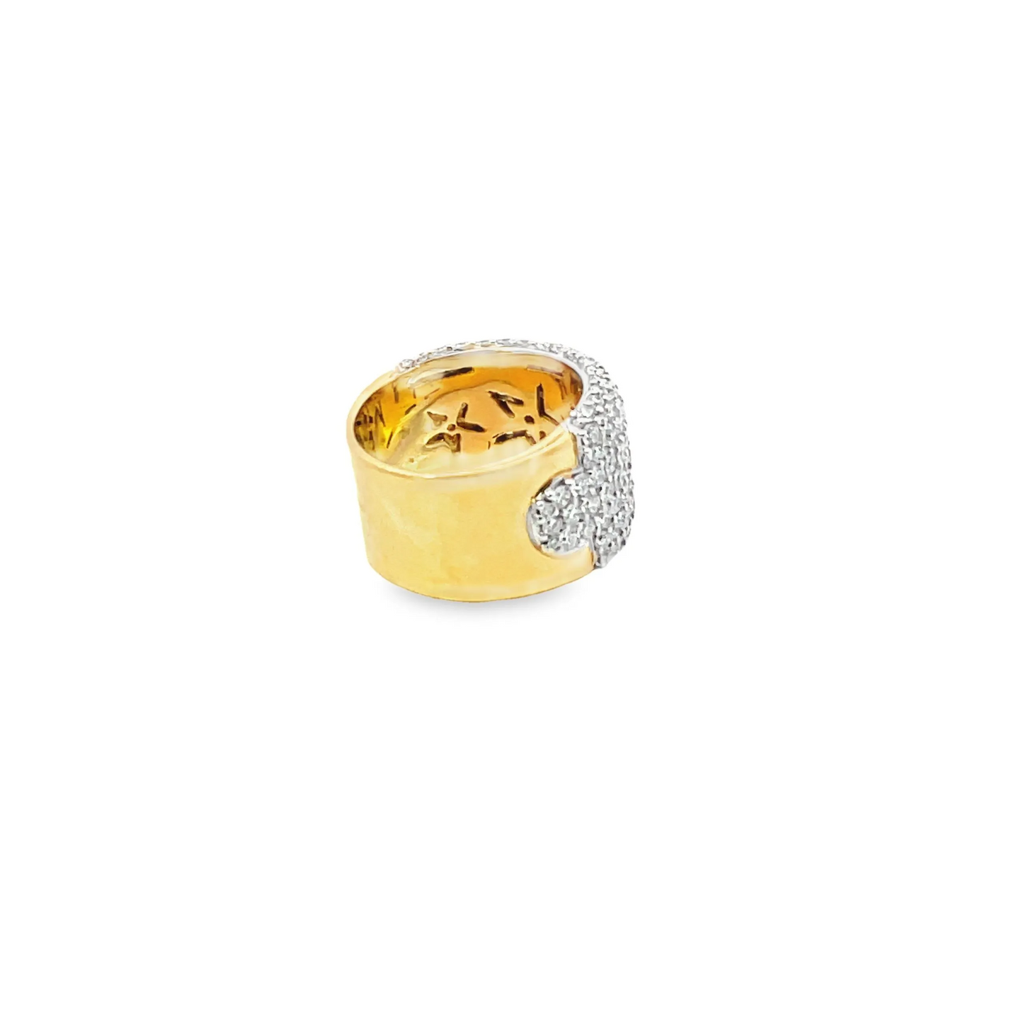 Estate Diamond Gold Band