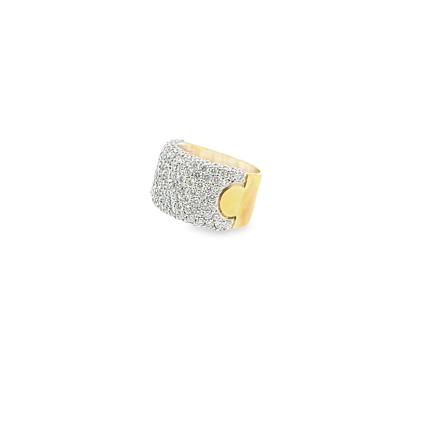 Estate Diamond Gold Band