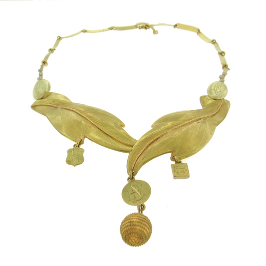 Marco Borghesi: 18K Gold Retro Necklace